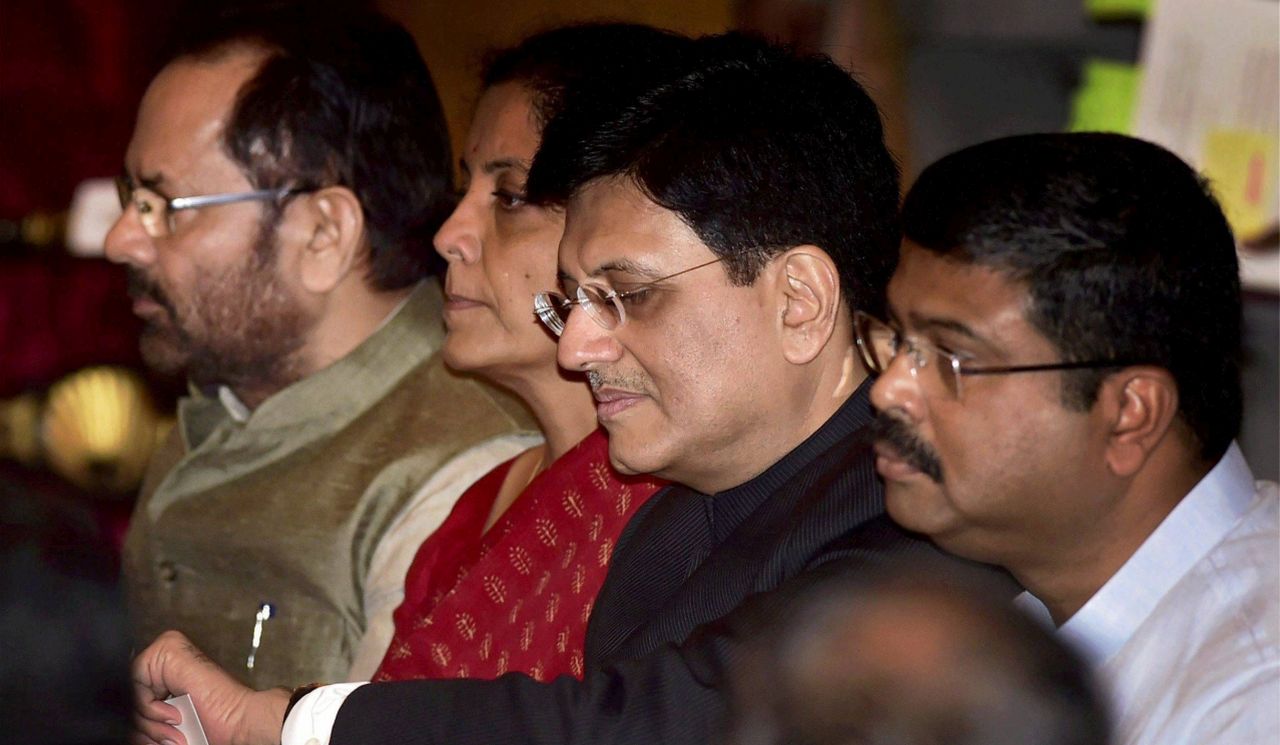 Piyush Goyal too gained big in reshuffle