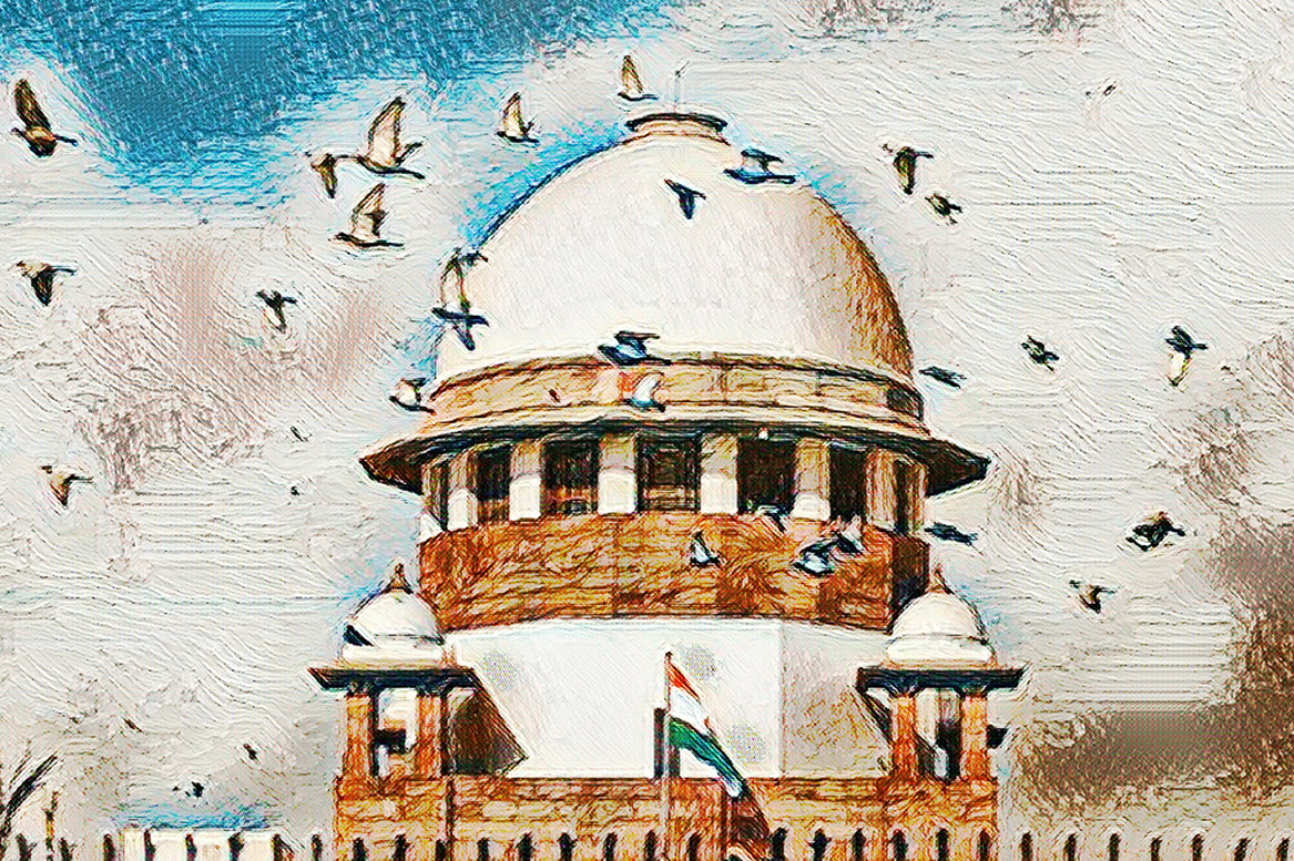   Supreme Court hints at modifying its 2016 order on national anthem in movie halls  

 Values are inculcated in various ways but not by mandates of courts, the Supreme Court said on Monday, hinting at recalling its 2016 order which made it compulsory for movie halls to play the national anthem and for people to stand to show respect to it as part of their "sacred obligation", reports CNN-New18. The court further observed that it is not required of an individual to wear patriotism on their sleeve all the time, and that not playing the national anthem in cinema halls won't make people anti-national. 

 Eleven months after its November 30, 2016 order, a three-judge bench has wondered why the court had to pass such an order when the central government was competent to regulate the playing of the national anthem. Questioning its own order, the three-judge bench, also comprising Justices AM Khanwilkar and DY Chandrachud, observed that the court was inclined to do away with the mandatory direction, leaving the discretion with the cinema halls to decide. 