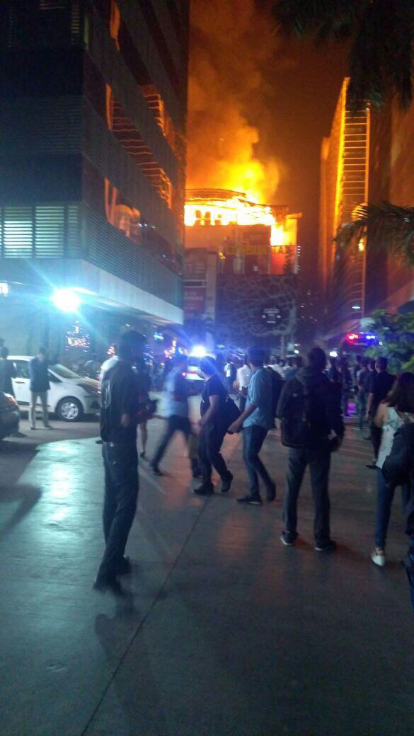  Majority of those killed were women attending a birthday party at a rooftop restaurant, police said. The fire department received a call around 0030 local time on Friday, an official said. The injured were taken to the KEM and Sion hospitals, the official from the BMC disaster management unit said. 