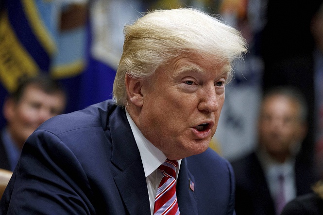   Trump to North Korean leader - my nuclear button 'is bigger & more powerful'  

 US President Donald Trump, responding to North Korean leader Kim Jong Un saying he had a nuclear button on his desk, said in a tweet on Tuesday that his nuclear button “is a much bigger and more powerful one than his, and my Button works!” In a televised speech on Monday, Kim said “the entire United States is within range of our nuclear weapons, and a nuclear button is always on my desk. This is reality, not a threat.”  (Reuters, Picture courtesy: PTI)  