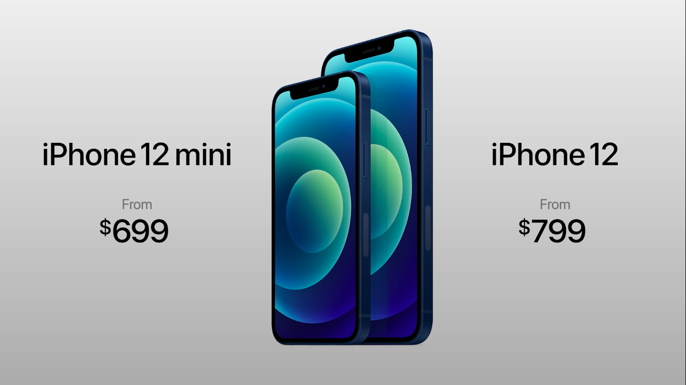 iPhone 12 Pro Max, iPhone 12 mini, and HomePod mini available to