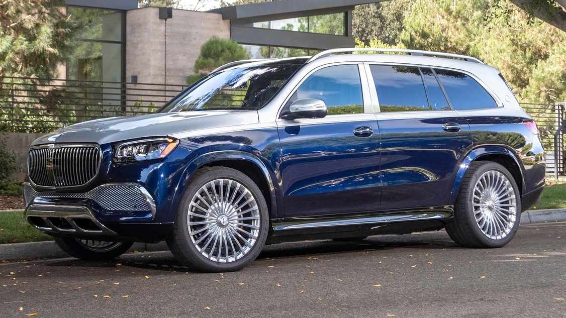 Mercedes GLS Maybach 2022 салон