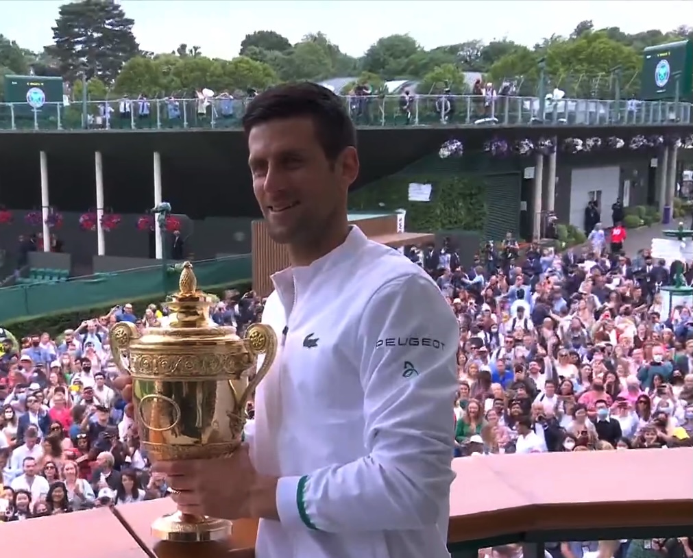 Wimbledon 2021 men's final: Novak Djokovic outlasts Matteo Berrettini to  win record-tying 20th Grand Slam 