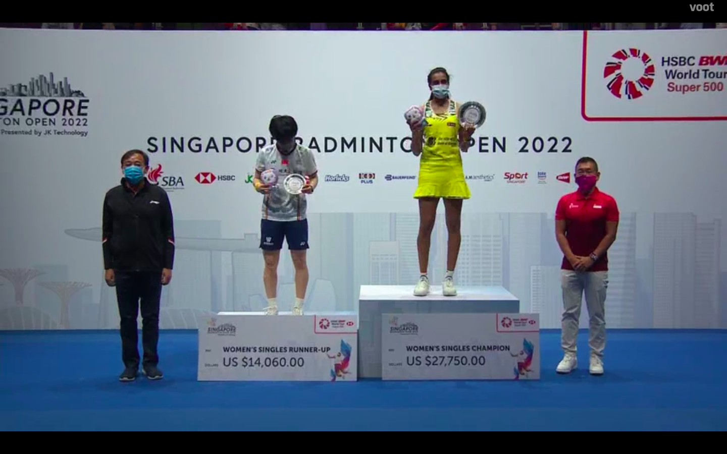 PV sindhu vs Wang Zhi Yi Highlights, Singapore Open 2022 Sindhu wins 21-9, 11-21, 21-15, collects third title of year-Sports News , Firstpost