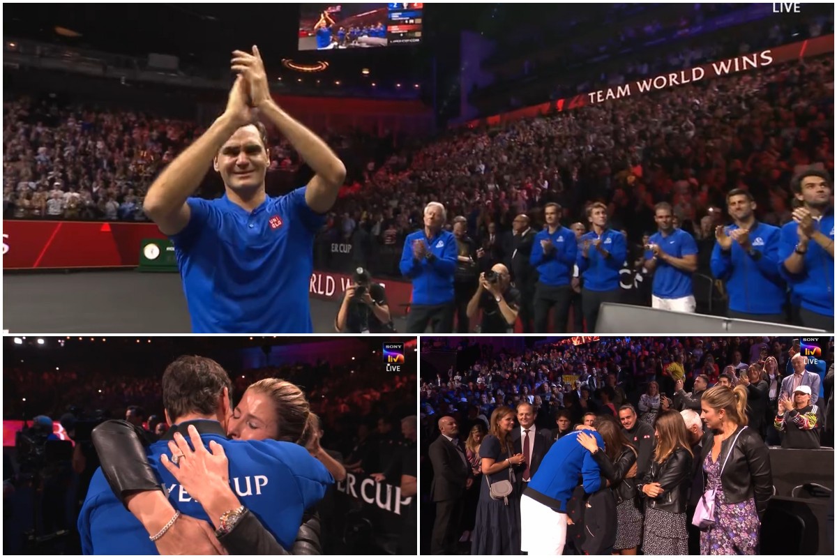 Laver Cup Roger Federer bids emotional goodbye to tennis