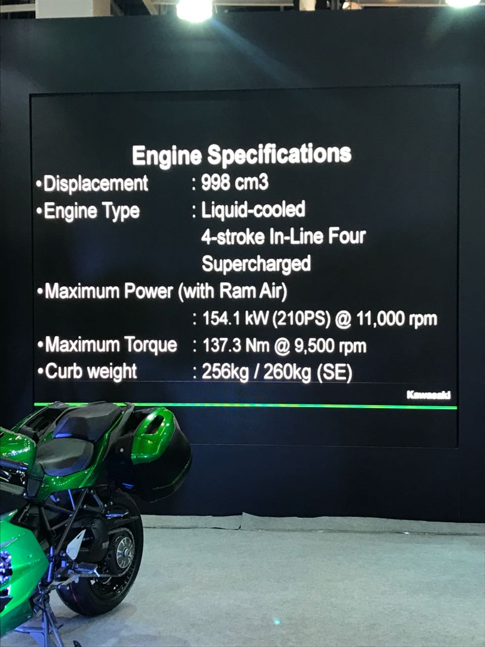 <p>Here are the engine specifications of the Kawasaki Vulcan S&nbsp;</p>