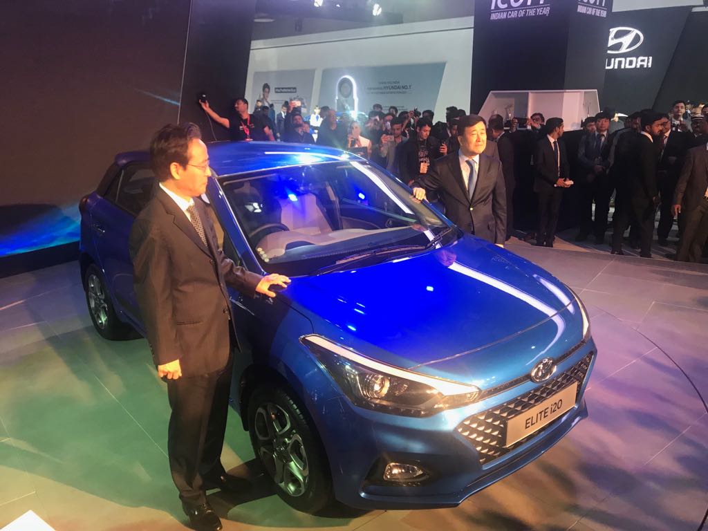 <p>The 2018 Hyundai Elite&nbsp;i20!</p>