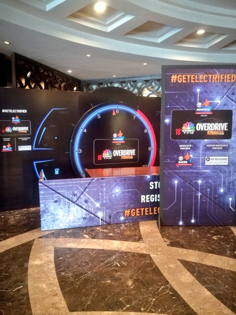 <p>We are all ready for the 18th CNBC-TV18 Overdrive Awards!</p>