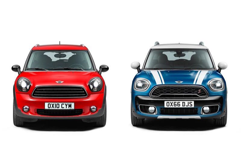 <p>The 2018 Mini Countryman has a distinctive new face with a sleeker profile, as compared to the outgoing car.</p>