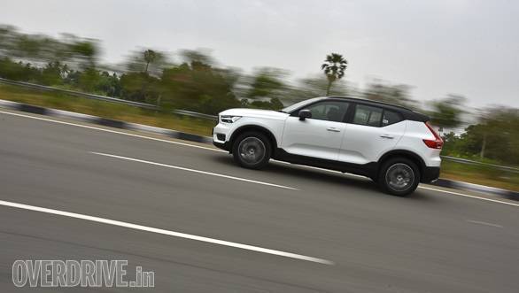 <p>The Volvo XC40 R-Design gets a fourth-generation Haldex all-wheel drive system as standard</p>
