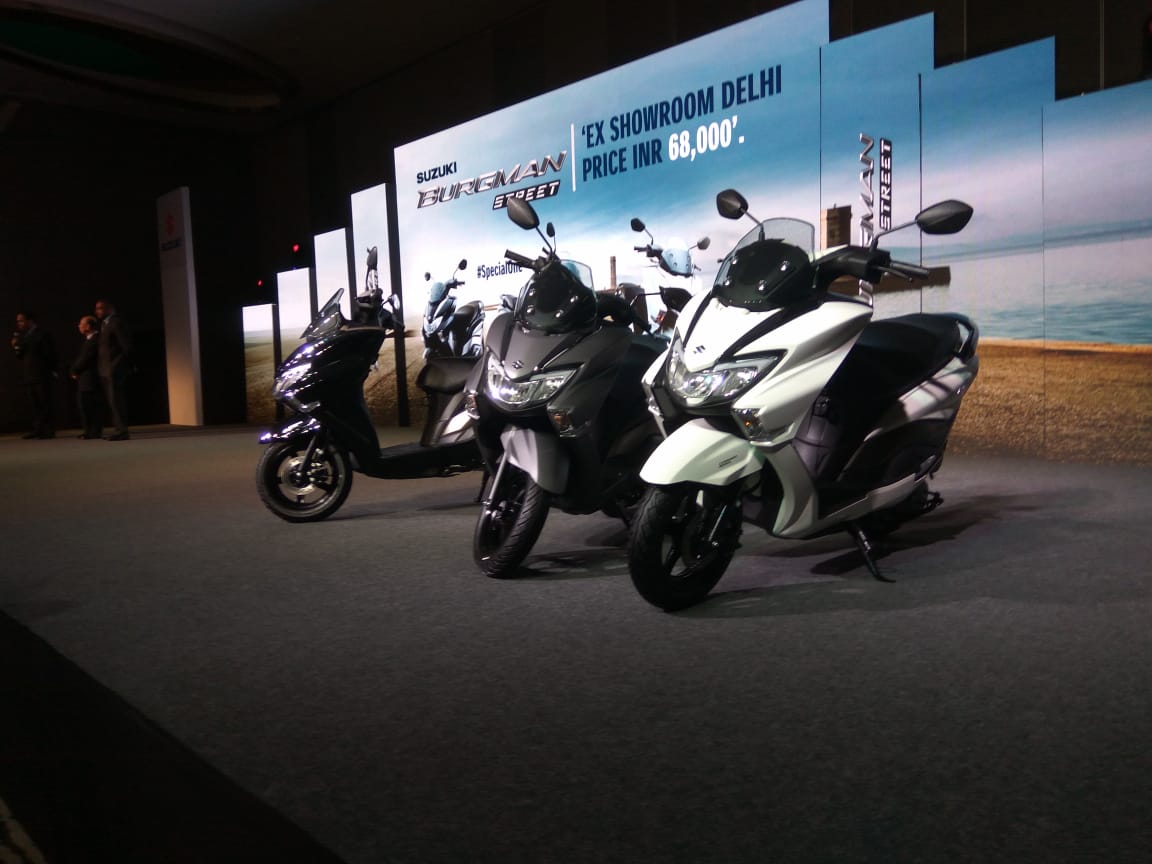 <p>The Suzuki Burgman Street has been launched in India at Rs 68,000 ex showroom</p>