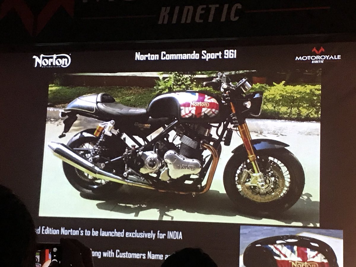 <p>Norton Commando and Dominator limited edition motorcycles will be launched today. Both these are exclusive for India. Get distinct paint job. 19 Commando and 18 Dominators will be sold in total.</p>