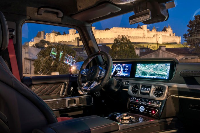 <p>The interiors have also received the uprated AMG treatment with a new instrument cluster, more options for interior trim, quilted seats and contrast stitching.&nbsp;</p>

