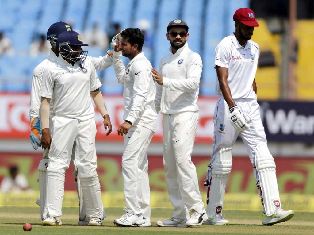 <p>So that's it guys, we've taken a 1-0 lead over West Indies and what a victory it was! We're signing off now and we hope to see you again later. Thanks for tuning in to In.com, and have a great day! Bye!</p>