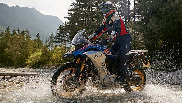 <p>As the name suggests, the 2019 BMW F 850 GS Adventure is a more off-road biased version of the regular F 850 GS and is being looked at as a replacement of the F 800 GS Adventure. The 2019 BMW F 850 GS Adventure comes equipped with a larger fuel tank, auxiliary lights, bigger windscreen, reworked bash plate design and crash bars. <a href="http://overdrive.in/news-cars-auto/eicma-2018-bmw-f-850-gs-adventure-unveiled/">Read about its EICMA&nbsp;2018 unveiling here.</a></p>