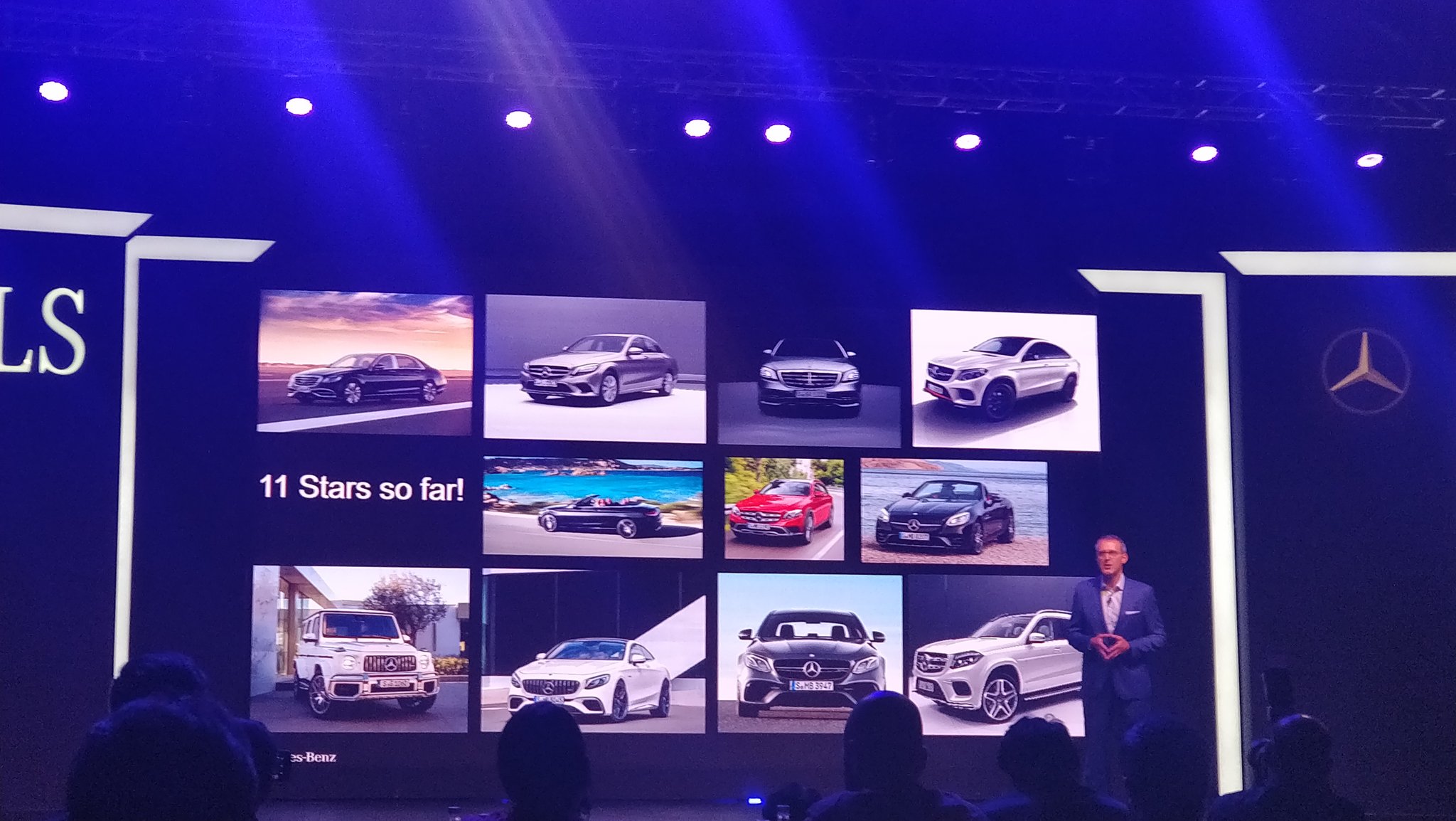 <p>The&nbsp;New CLS is the 12th launch for&nbsp;Mercedes Benz India this year.</p>