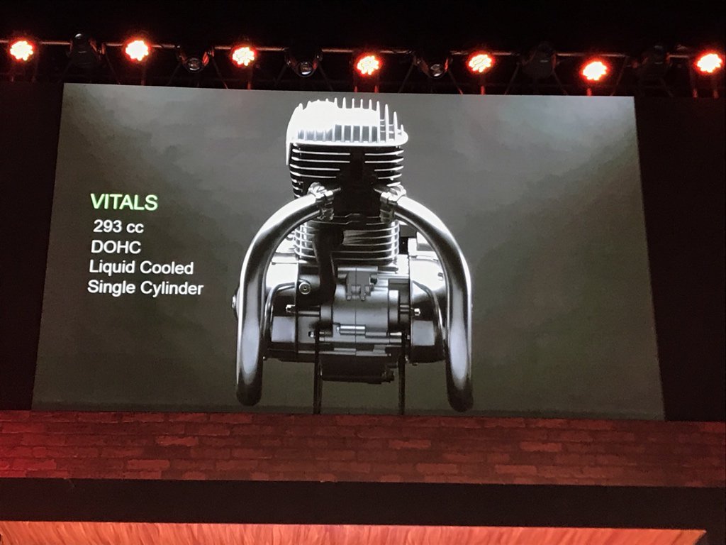 <p>The engine powering the new @jawamotorcycles is an all-new 293cc, liquid-cooled single cylinder engine with a four valve DOHC setup. Note how the engine&rsquo;s exterior has been designed intricately to look like the original #Jawa engine! It&rsquo;s also expected to sound distinctive</p>

