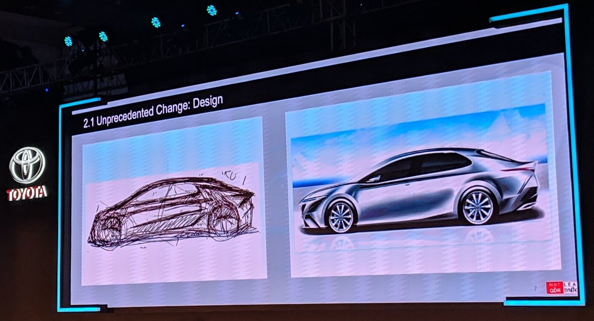 <p><span style="color:rgb(20, 23, 26); font-family:segoe ui,arial,sans-serif; font-size:14px">The earliest sketches of the new eighth gen Toyota</span><span style="color:rgb(20, 23, 26); font-family:segoe ui,arial,sans-serif; font-size:14px">&nbsp;Camry, shows just how true the production model is to its roots. </span></p>