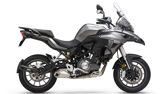 <p>The TRK 502 is a middle weight adventure tourer&nbsp;</p>