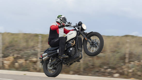 <p>&quot;The 2019 Street Scrambler feels quick off the line, just like before, but the bigger news is the improved midrange and top end grunt.&quot; <a href="http://overdrive.in/reviews/2019-triumph-street-scrambler-first-ride-review/">Here&#39;s our detailed first ride review of the 2019 Triumph Street Scrambler.</a></p>