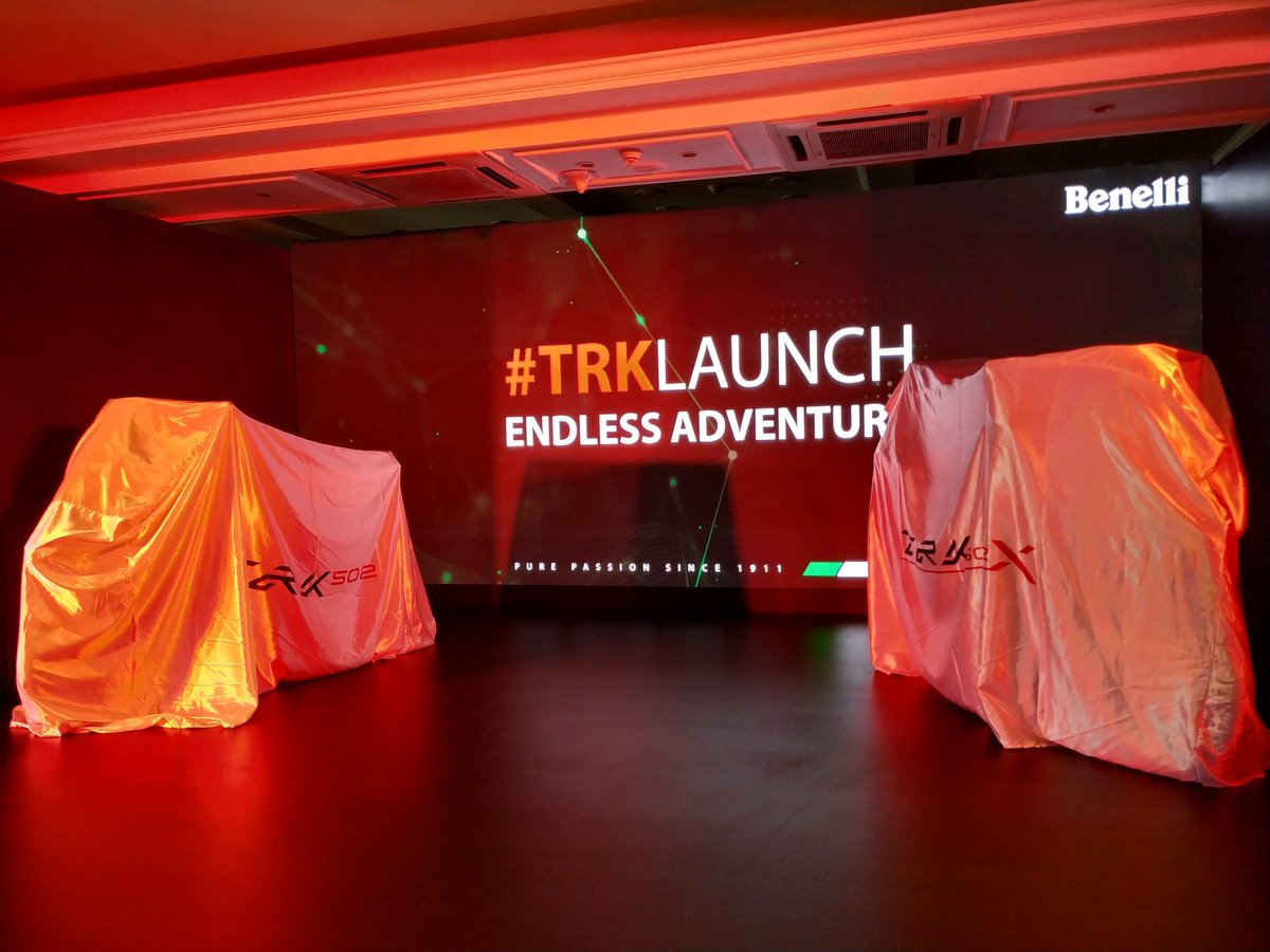 <p>The Benelli&nbsp;TRK502 and TRK502X are two new middle-weight adventure tourers</p>