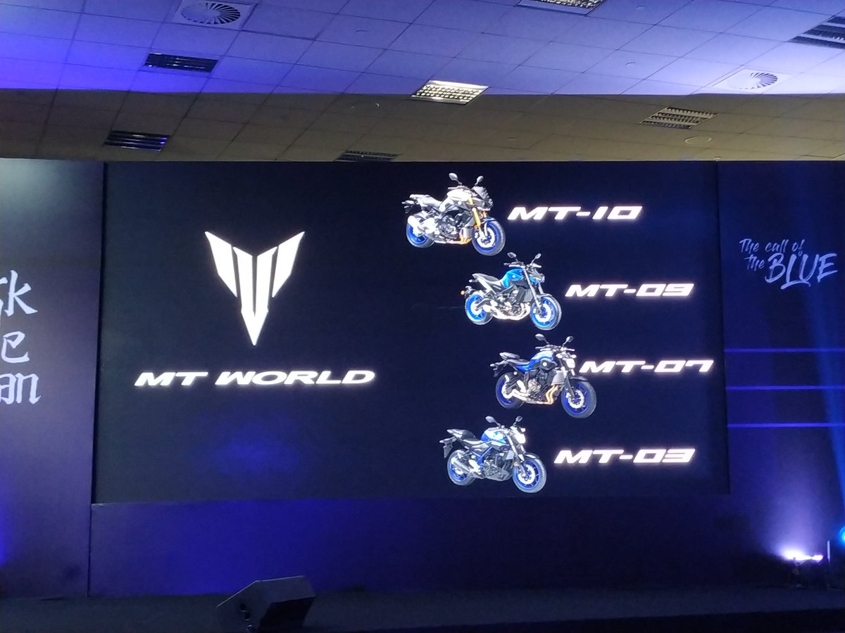 <p>These are the other motorcycles in the Yamaha&nbsp;MT family</p>