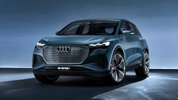 <p>With deliveries for the Audi e-tron all-electric SUV set to start later this month, the fifth model in the line-up has been previewed at Geneva. The Q4 e-tron concept is a smaller-sized, pure electric model with twin electric motors and a claimed 450km range from its 82kWh battery, according to the new WLTP norms. Audi says that the Q4 e-tron will make it into production by the end of 2020.&nbsp;<a href="http://overdrive.in/news-cars-auto/2019-geneva-motor-show-audi-q4-e-tron-concept-grows-the-germans-ev-tribe/">Get all the information on the SUV here.</a></p>