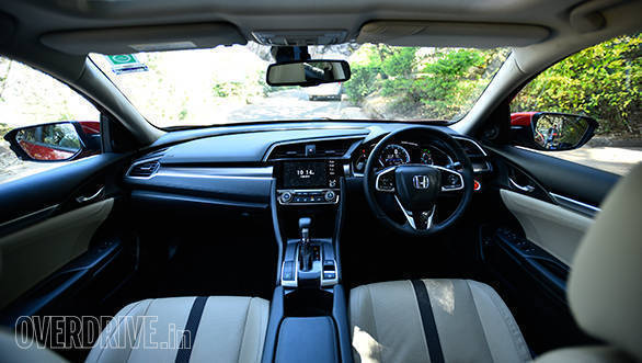 <p>In keeping with Honda&#39;s &#39;man-maximum, machine-minimum&#39; philosophy, the cabin has been designed to maximise interior space for five passengers. The dashboard layout also speaks of improving visibility for the driver.&nbsp;</p>