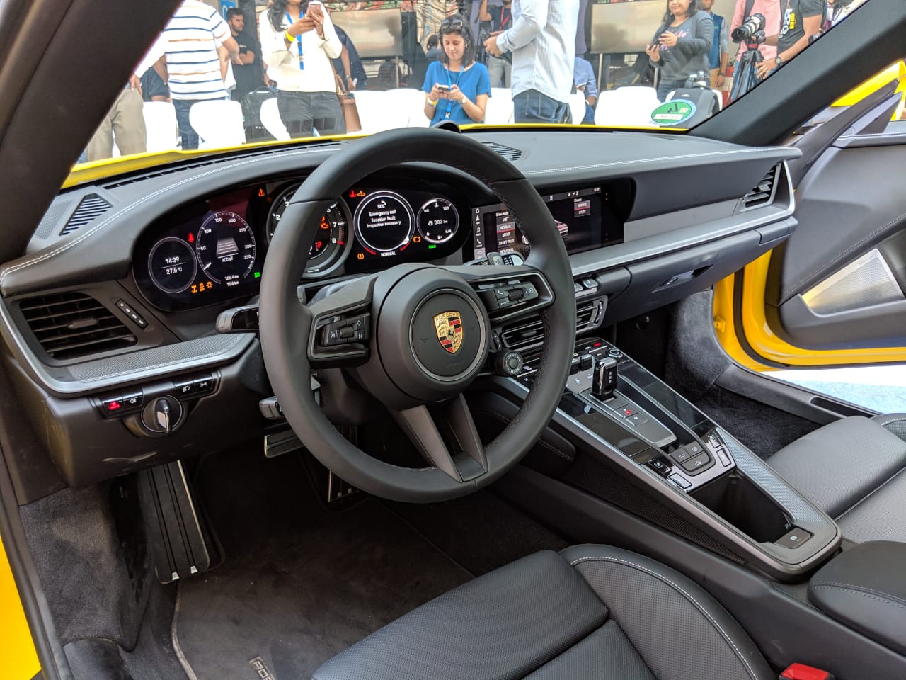 <p>We will be driving the new Porsche 911 Carrera around the&nbsp;Buddh International Circuit in some time</p>