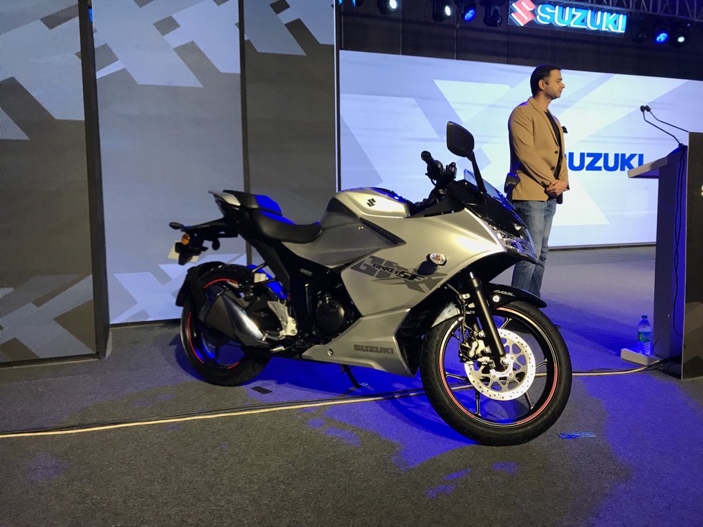 <p>Also, the face lifted Suzuki Gixxer SF 155 is here</p>