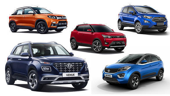 <p><a href="http://overdrive.in/news-cars-auto/hyundai-venue-how-does-it-stack-up-against-the-competition/">The main rivals of the Hyundai Venue are Maruti Suzuki Vitara Brezza, Ford EcoSport, Mahindra XUV300 and the Tata Nexon</a></p>