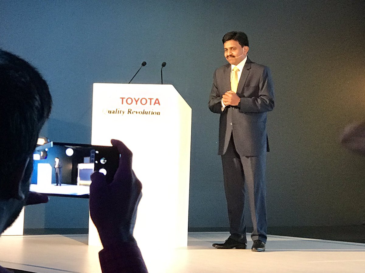 <p>We have N Raja, Deputy Managing Director - Toyota India addressing us on the inspiration behind the&nbsp;Toyota Glanza.</p>

