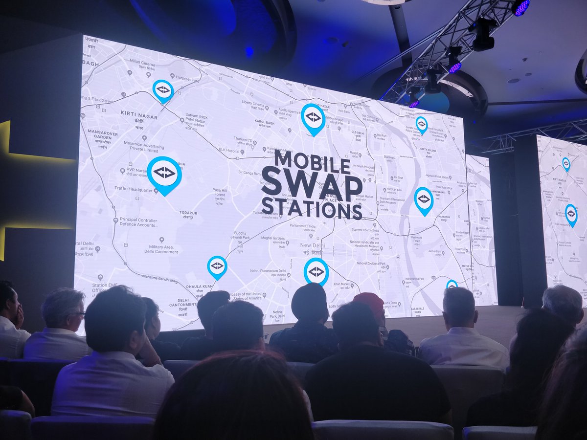 <p>Another interesting feature is the mobile swap stations placed around a city to swap a battery.&nbsp; And then there is the home delivered, or rather a swapable battery that delivered wherever.&nbsp;<br />
So four different options that will address charging or range anxiety.&nbsp;</p>