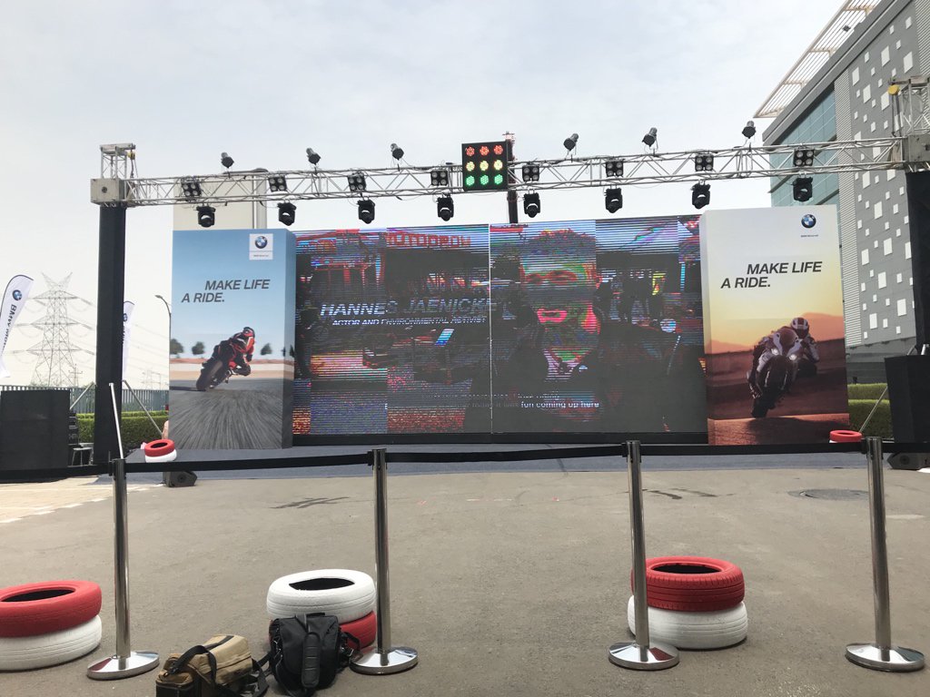 <p>It&rsquo;s about to begin! The stage is set here in Gurugram for the launch of the new generation BMW S 1000 RR!</p>