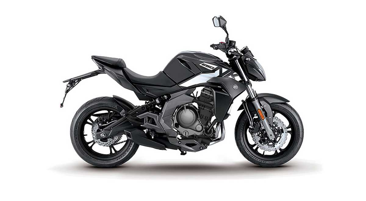 <p>The street naked version of the 650MT, called the CF Moto 650NK will go up against the Kawasaki Z650</p>