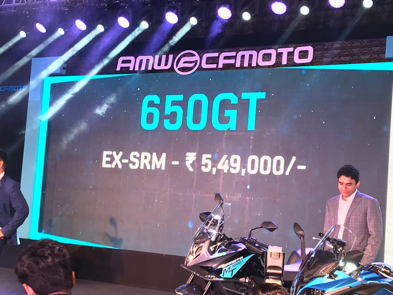 <p>The 650GT will be the flagship for now, priced at Rs 5.49 lakh ex-showroom</p>