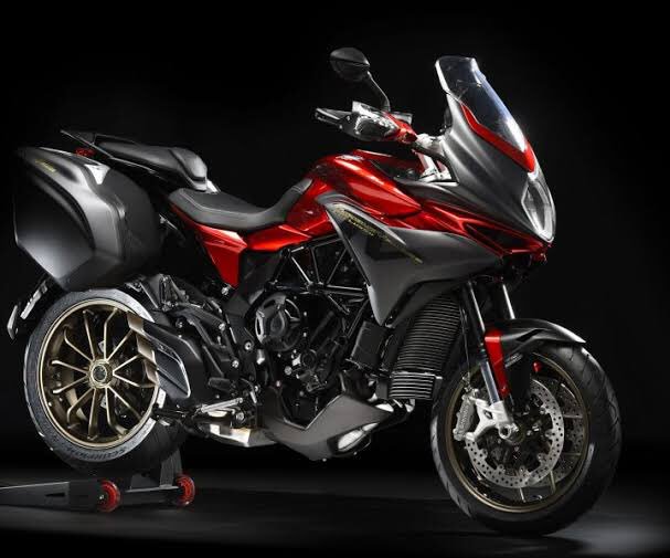 <p>MV Agusta Veloce Turismo: Powered by a 798cc triple that makes 110PS 10,150rpm and generates 80Nm at 7,100rpm. Mated to a 6-speed gearbox with slip assist and quick shifter.</p>