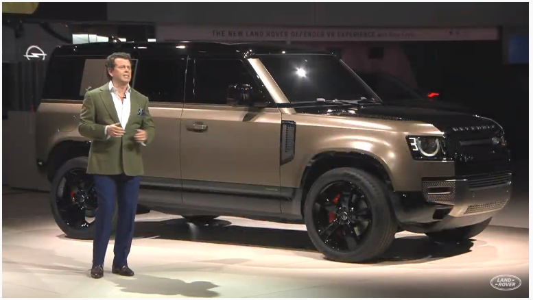<p>Land Rover also showcased the Defender X at the premier&nbsp;</p>