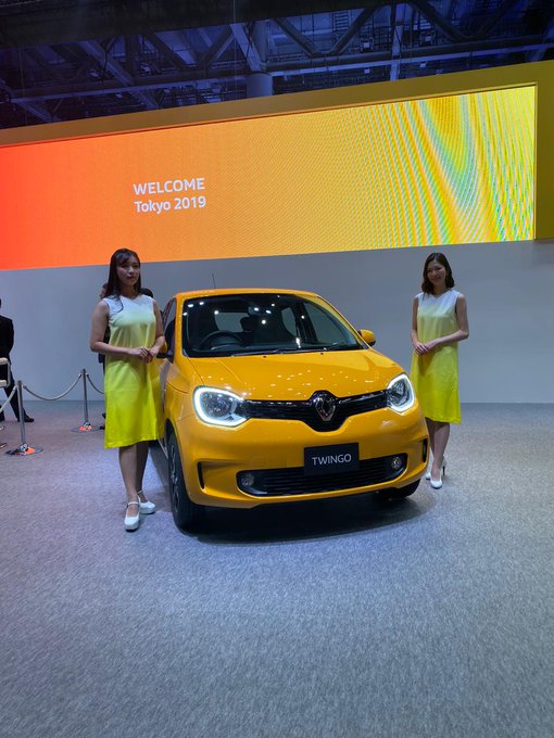 <p>Continuing with the cute cars of TMS-2019, here&rsquo;s the Renault Twingo</p>