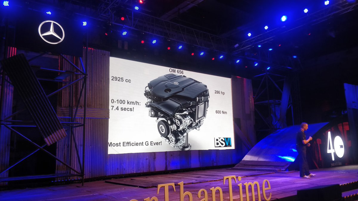 <p>The OM 656 BSVI 2,956cc inline-six motor makes 286PS at 3,400 to 4,600 rpm and 600 Nm between 1,200 and 3,200 rpm</p>