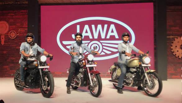 <p>Few cycle parts will be carried from the Jawa and Forty two with similar front suspension and brake setup.</p>

