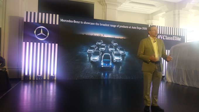 <p>A broad range of Mercedes-Benz cars will be shown at the AutoExpo 2020, including possibly its EQ brand</p>