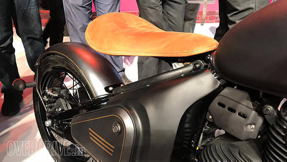 <p>The production-ready motorcycle is likely to have a pillion seat for more practicality.</p>

