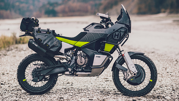 <p>Husqvarna&rsquo;s Norden concept previews retro-styled ADV motorcycle.&nbsp;Will be powered by EuroV compliant parallel-twin from KTM.<a href="http://overdrive.in/news-cars-auto/eicma-2019-husqvarnas-norden-concept-previews-retro-styled-adv-motorcycle/"> More details here</a></p>