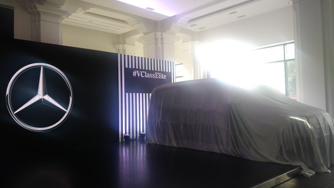 <p>The V-Class Elite sits above the two V-Class variants already available in India.</p>