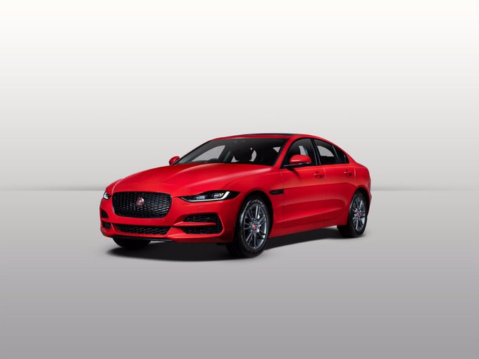 <p>The new Jaguar&nbsp;XE&nbsp;is inspired by the F-Type. This can be seen with the sharper headlight design and updated bumpers.</p>