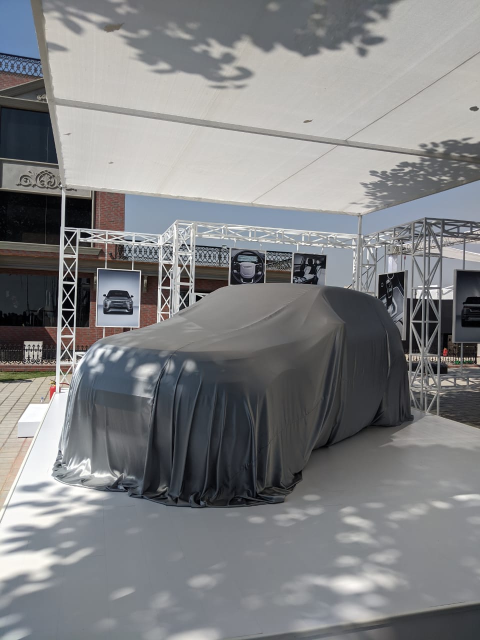 <p>And the launch event is about to start. No mystery as to what&#39;s under wraps. <a href="http://overdrive.in/reviews/2020-range-rover-evoque-d180-road-test-review/">Check out our road test review here</a>!</p>