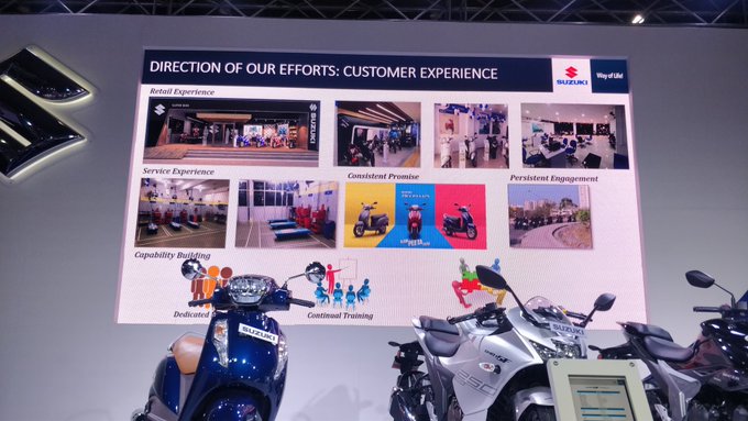 <p>Suzuki is now the 5th largest two wheeler maker, gaining two places. This has been helped by a range of efforts made by Suzuki Motorcycles India</p>