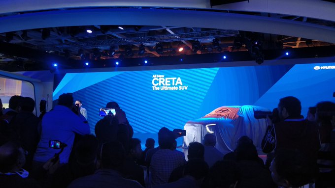 <p><strong>Hyundai India -&nbsp;Auto Expo 2020, Day 2:</strong></p>

<p>Highlights of the new 2020 Hyundai&nbsp;Creta are a panoramic sunroof, LED&nbsp;lamps and a new version of Blue Link connected tech.</p>