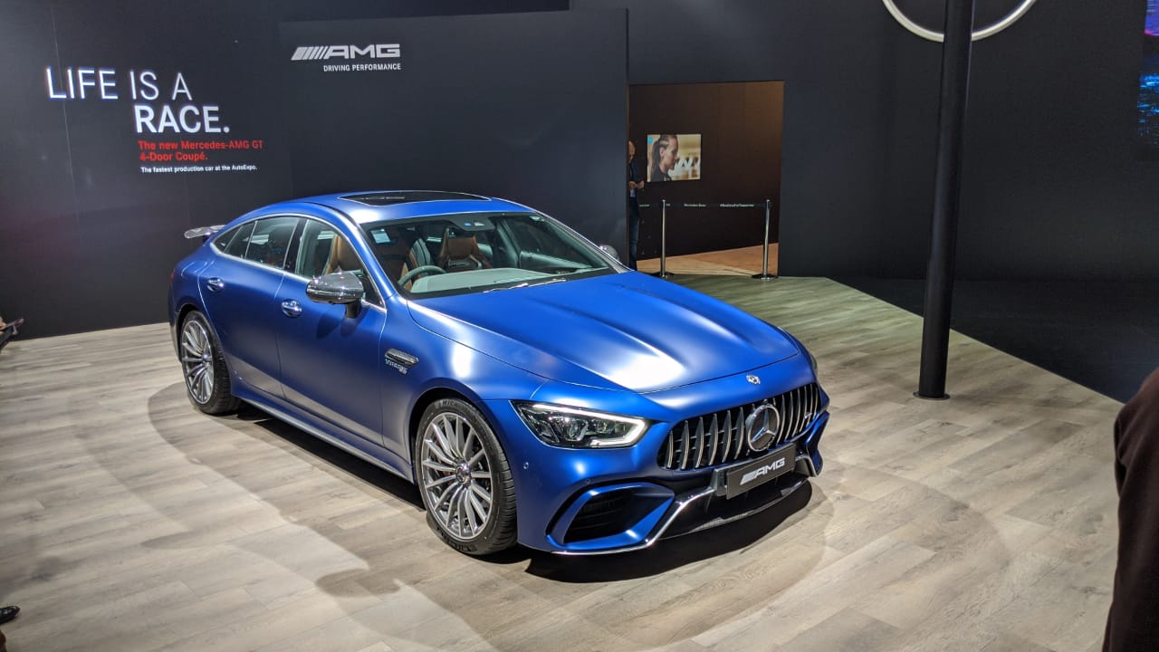 <p>Mercedes-Benz AMG GT 63 S launched in India.</p>